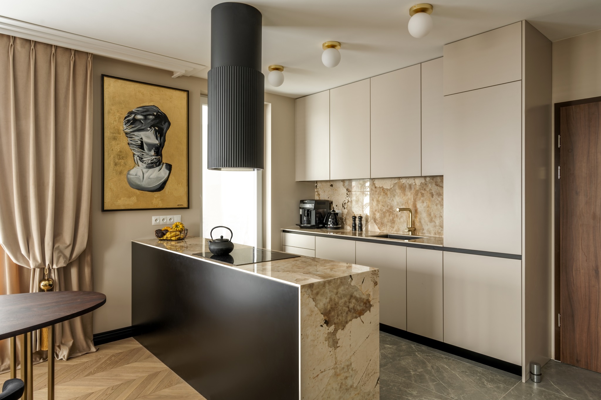 Küchenarbeitsplatte aus Dekton Khalo