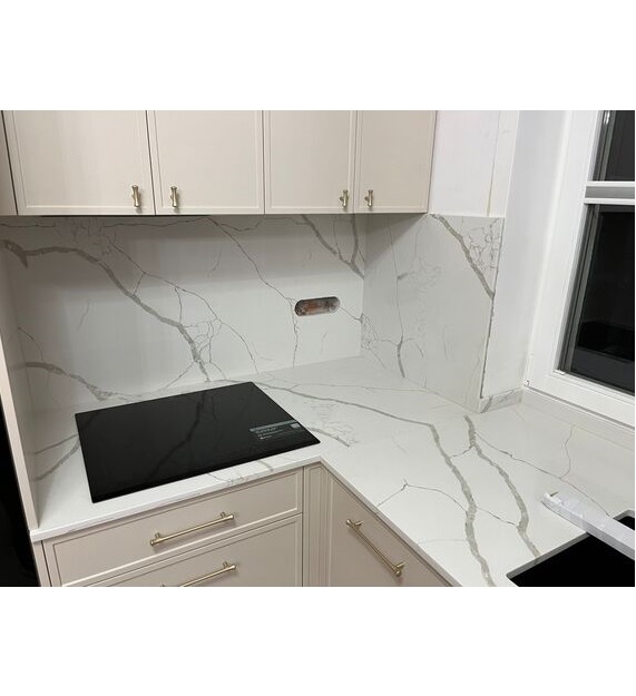 Küchenarbeitsplatten aus Technistone Calacatta Silva