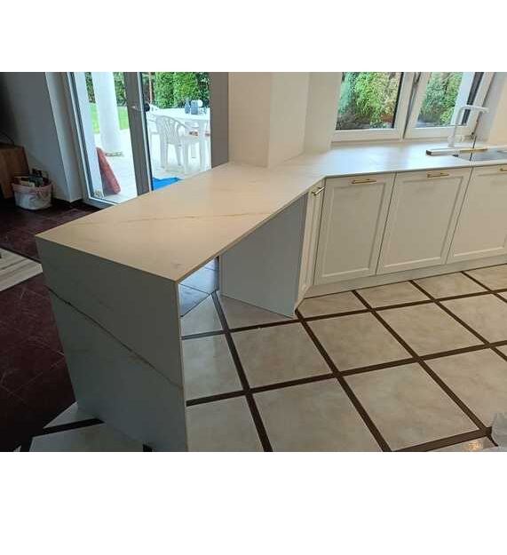 Küchenarbeitsplatten aus Keramik Laminam Cristallo Gold Carres