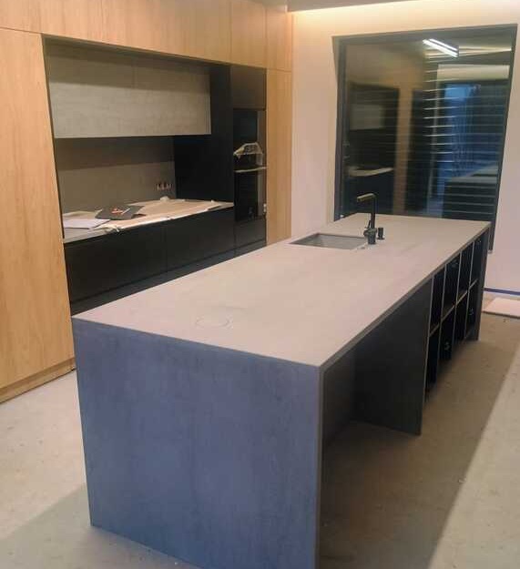 Küchenarbeitsplatten aus Keramik Laminam Pietra Di Savoia Grigia