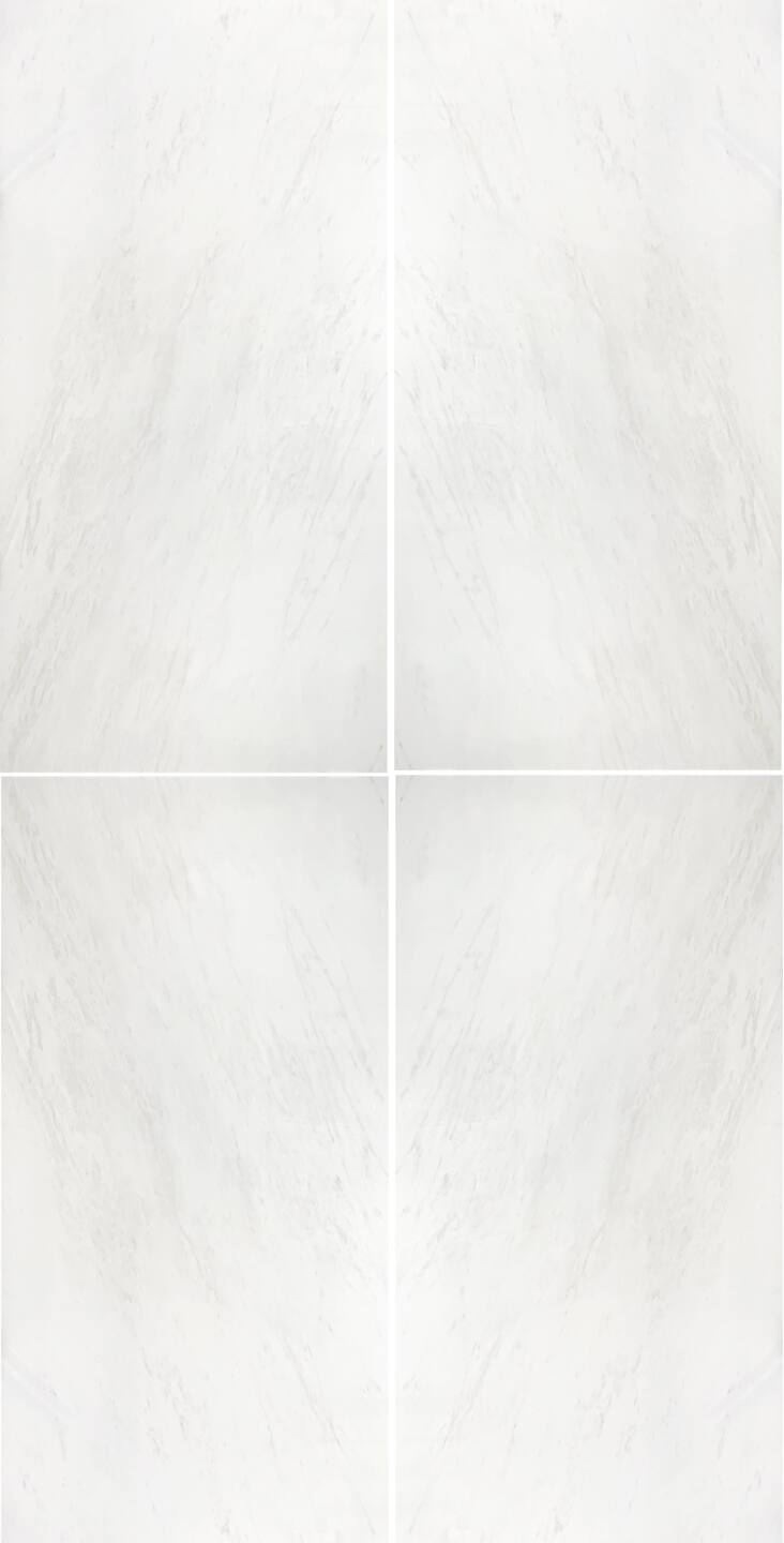 Großkeramikplatten 320×160 cm Franko Perla Candida für Arbeitsplatte und Verkleidung