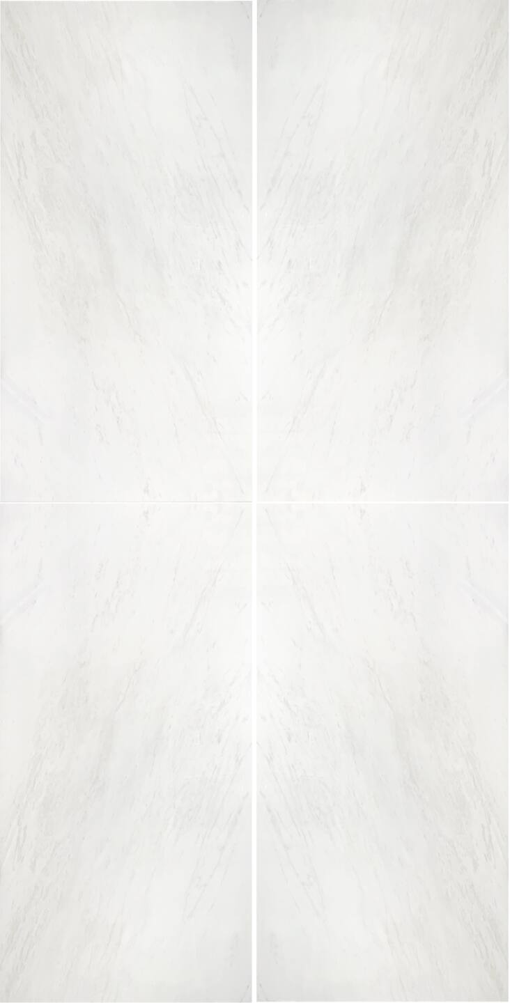 Großkeramikplatten 320×160 cm Franko Perla Candida für Arbeitsplatte und Verkleidung