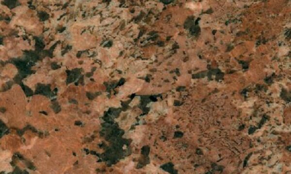 Badezimmerarbeitsplatte aus braunem Granit Bordeaux - Poliert