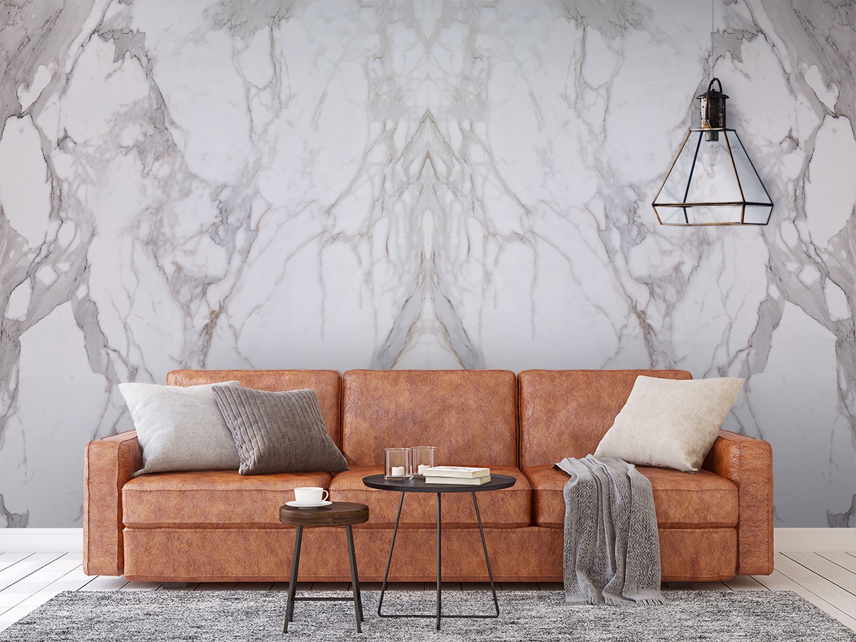 Großkeramikplatten 320 x 160 cm Franko Calacatta Classico für Arbeitsplatte und Verkleidung