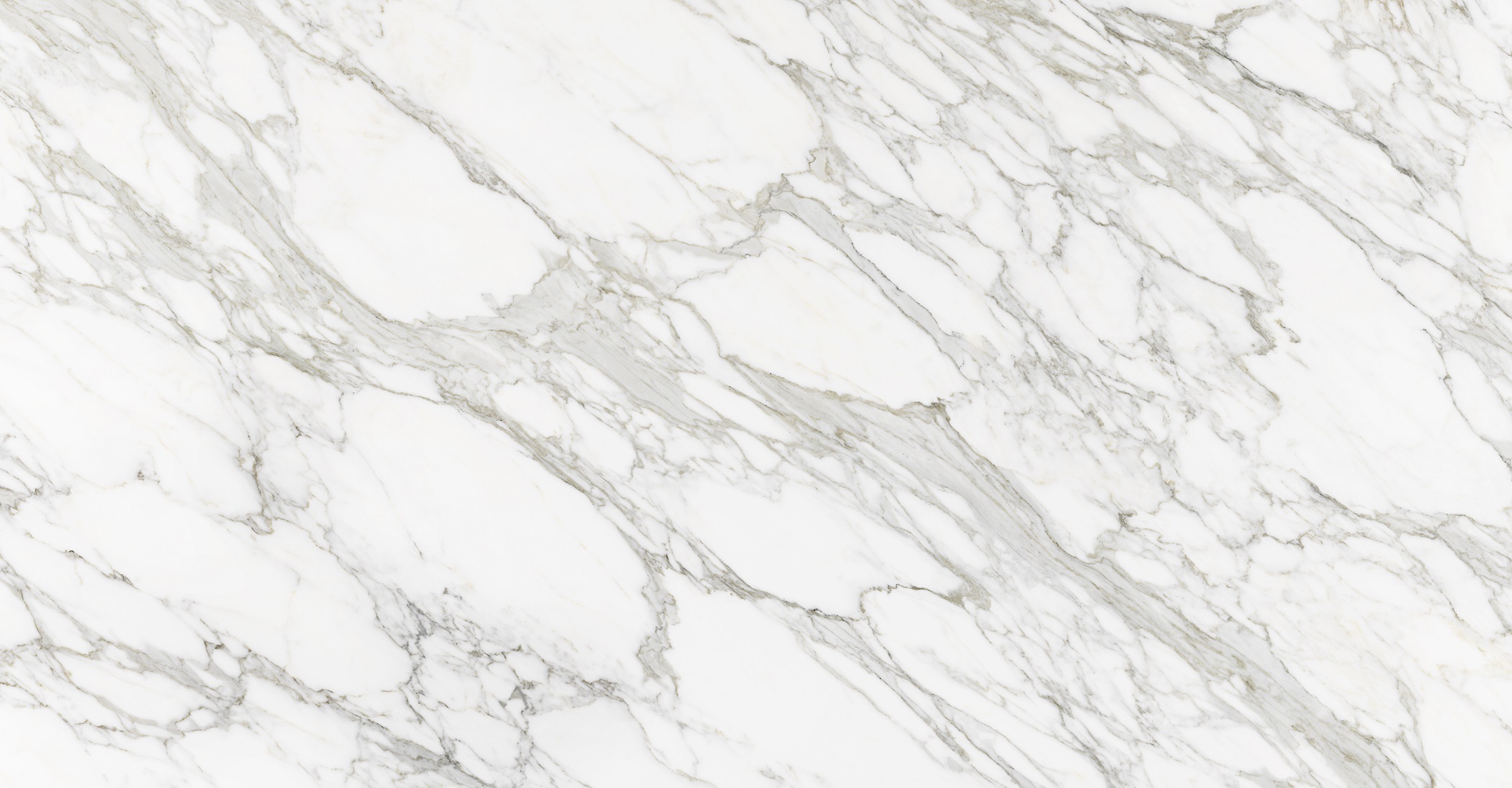 Neolith Calacatta Royale küchenarbeitsplatte aus Keramik nach Maß, Weiß – Silk