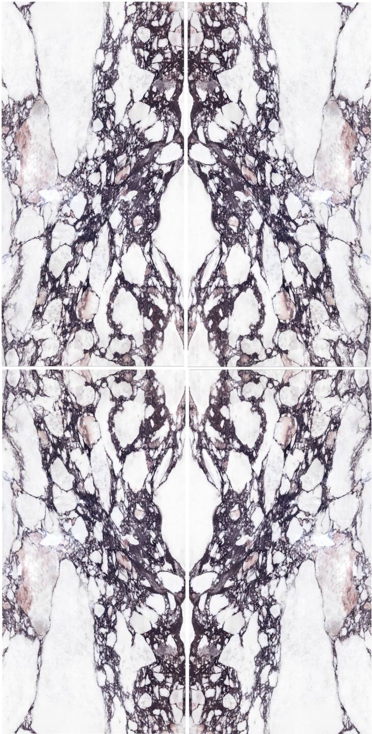 Großkeramikplatten 320 x 160 cm Franko Arabescato Viola Elite für Arbeitsplatte und Verkleidung