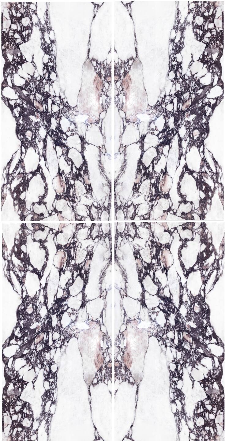 Großkeramikplatten 320 x 160 cm Franko Arabescato Viola Elite für Arbeitsplatte und Verkleidung