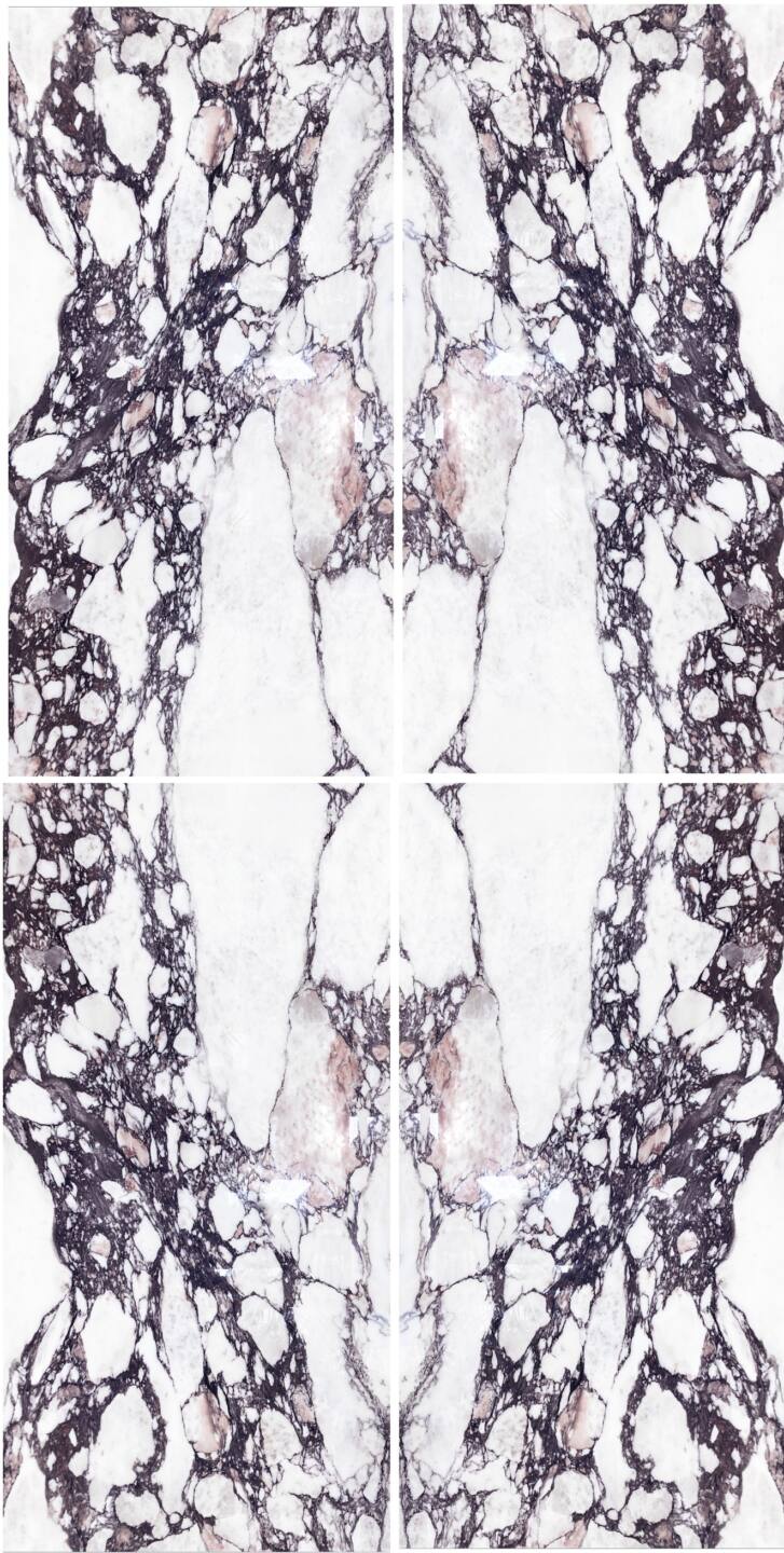 Großkeramikplatten 320 x 160 cm Franko Arabescato Viola Elite für Arbeitsplatte und Verkleidung