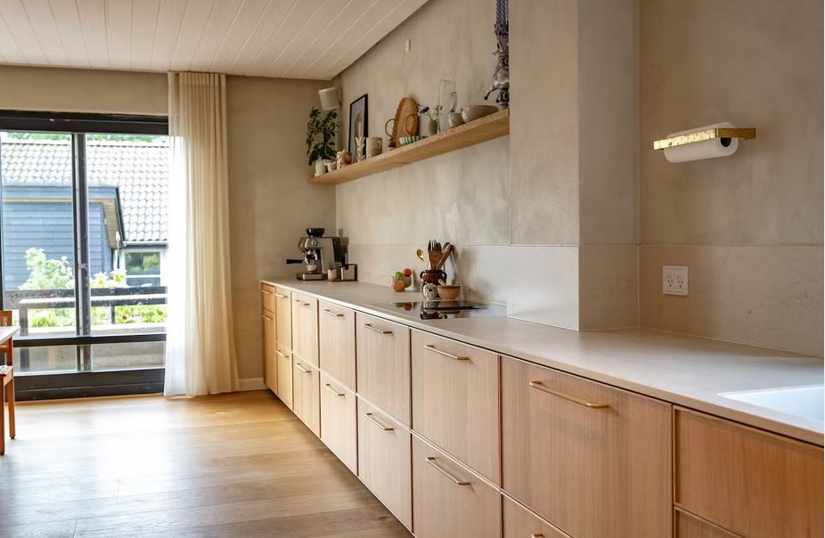 Dekton Danae küchenarbeitsplatte aus Keramik nach Maß, cremig – Grip +