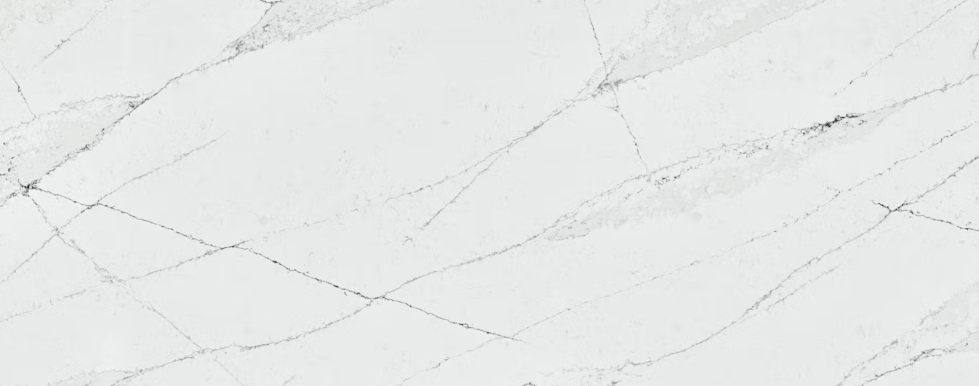 Silestone Ethereal Noctis küchenarbeitsplatte aus Konglomerat nach Maß, Grau, Weiß – Suede