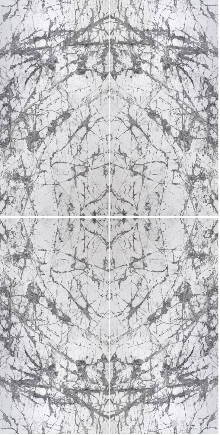 Großkeramikplatten 320 x 160 cm Franko Venato Grigio für Arbeitsplatte und Verkleidung