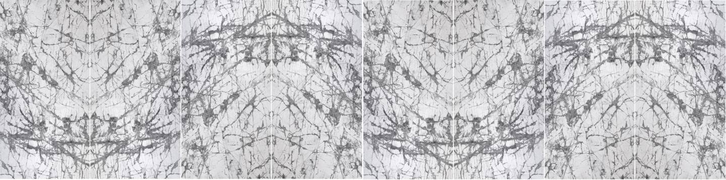Großkeramikplatten 320 x 160 cm Franko Venato Grigio für Arbeitsplatte und Verkleidung
