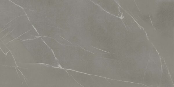Badezimmerarbeitsplatte aus grauer Keramik Laminam Pietra Piasentina Grigio - geflammt