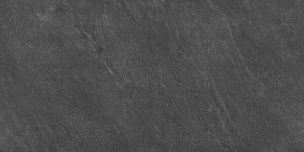 Badezimmerarbeitsplatte aus grauer Keramik Laminam Pietra di Cardoso Nero - geflammt