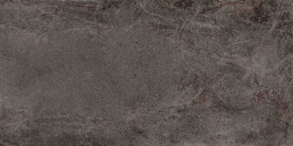 Badezimmerarbeitsplatte aus brauner Keramik Laminam Porfido Marrone - geflammt