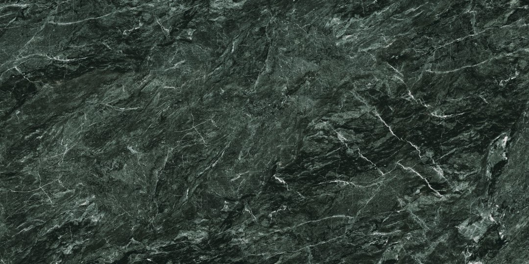 Badezimmerarbeitsplatte aus grüner Keramik Florim Marble Verde Alpi - matt