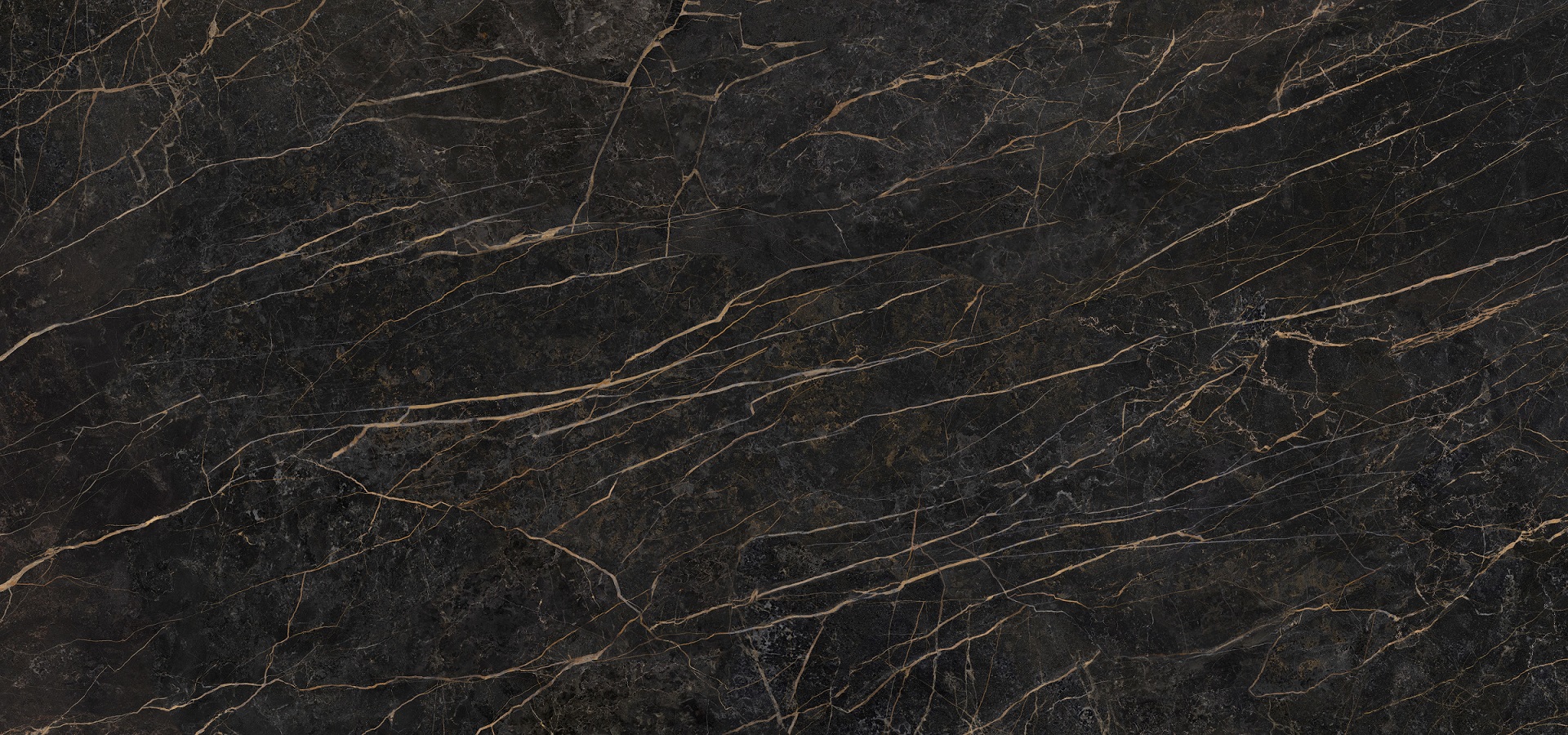 Badezimmerarbeitsplatte aus schwarzer Keramik Neolith Black Obsession - Satin