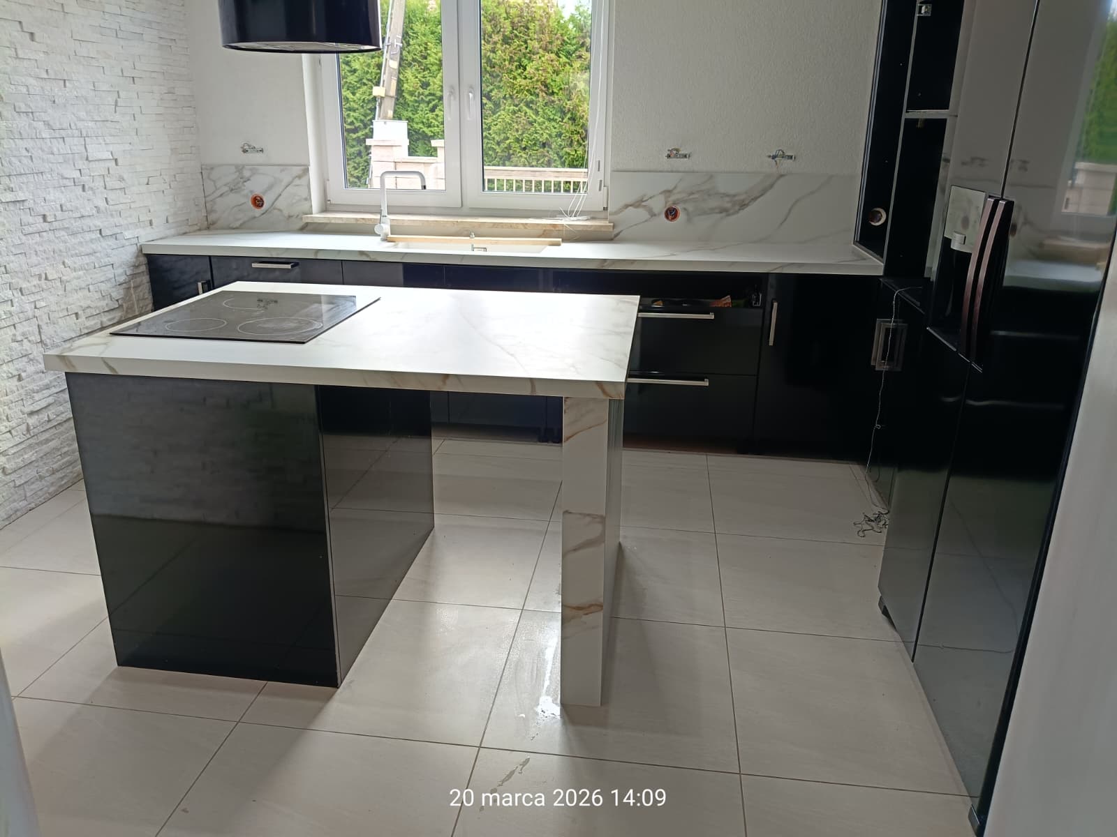 Großkeramikplatten 320 x 160 cm Franko Calacatta Royal für Arbeitsplatte und Verkleidung