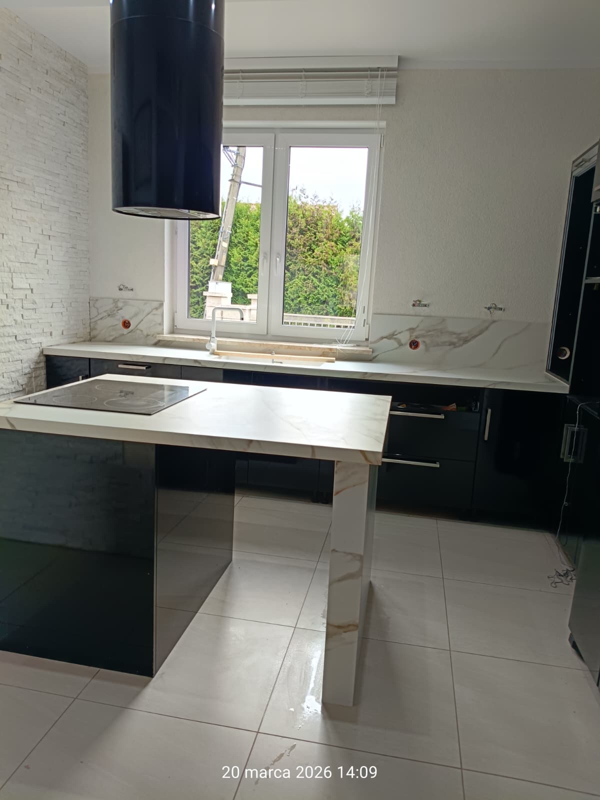 Großkeramikplatten 320 x 160 cm Franko Calacatta Royal für Arbeitsplatte und Verkleidung