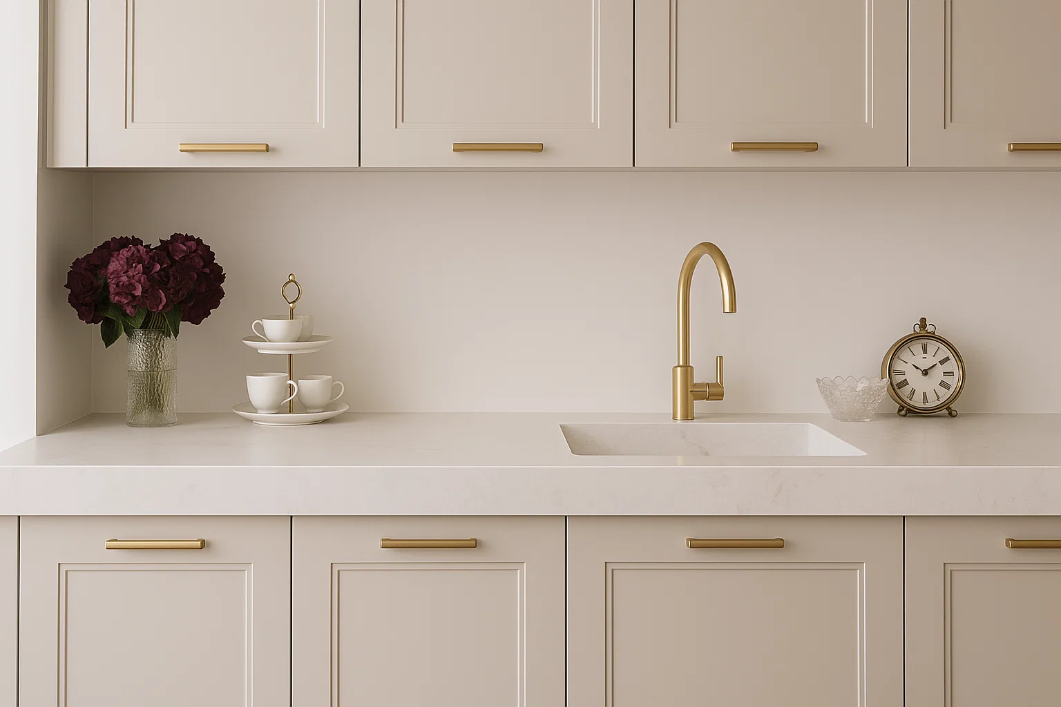 Silestone Miami White küchenarbeitsplatte aus Konglomerat nach Maß, Weiß – Suede