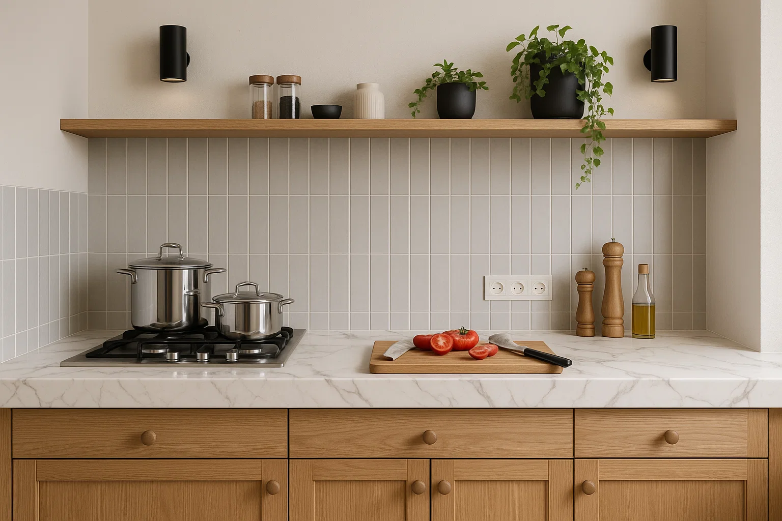 Küchenarbeitsplatte aus Keramik nach Maß, Weiß – Franko Statuario Lux – matt