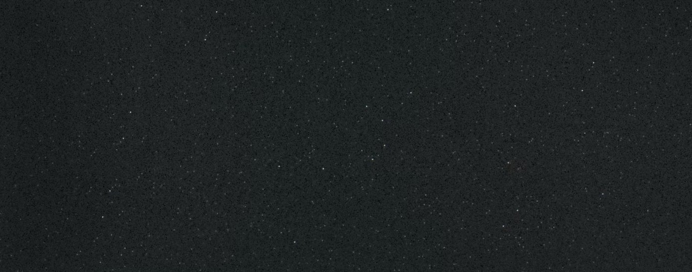 Badezimmerarbeitsplatte aus schwarzem Konglomerat Silestone Stellar Night - Poliert