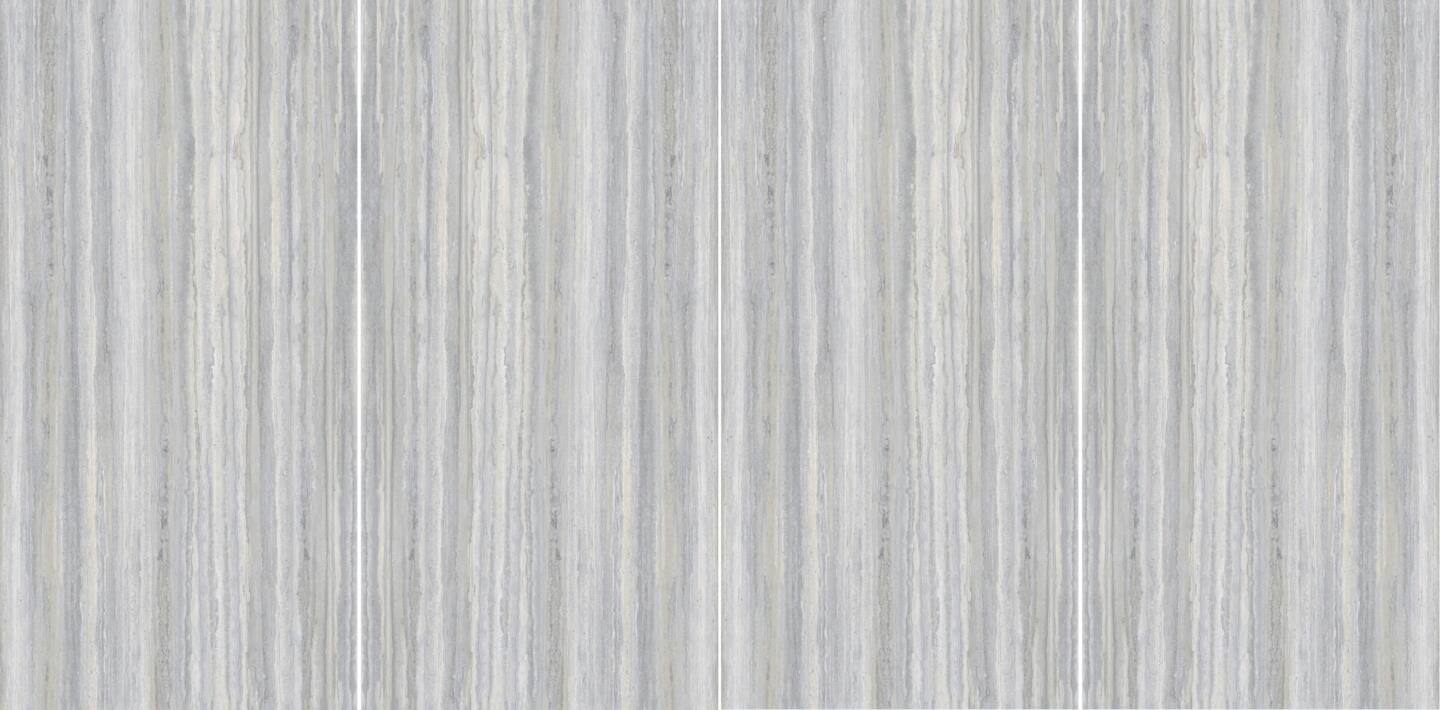 Velkoformátové keramické desky 320 x 160 cm Franko Travertino Argento pro pracovní desky a obklady