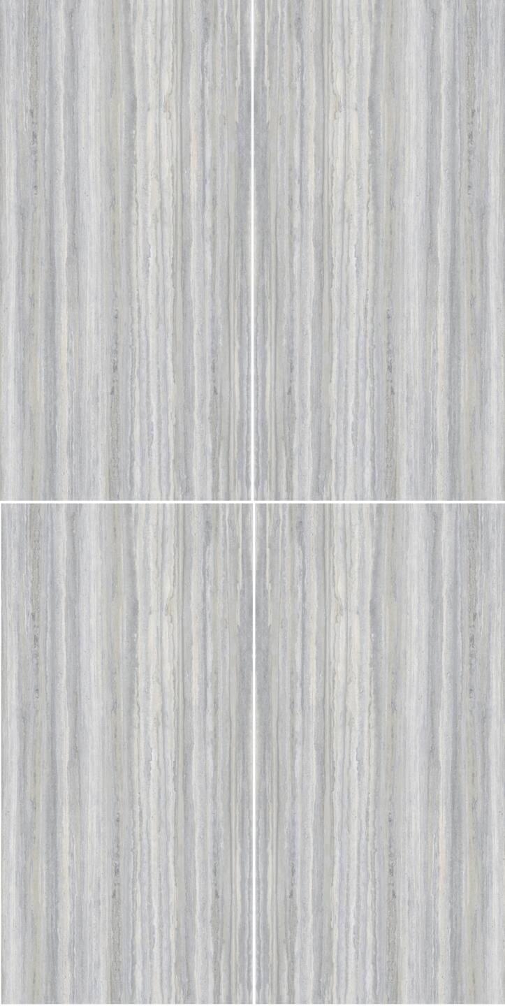 Velkoformátové keramické desky 320 x 160 cm Franko Travertino Argento pro pracovní desky a obklady
