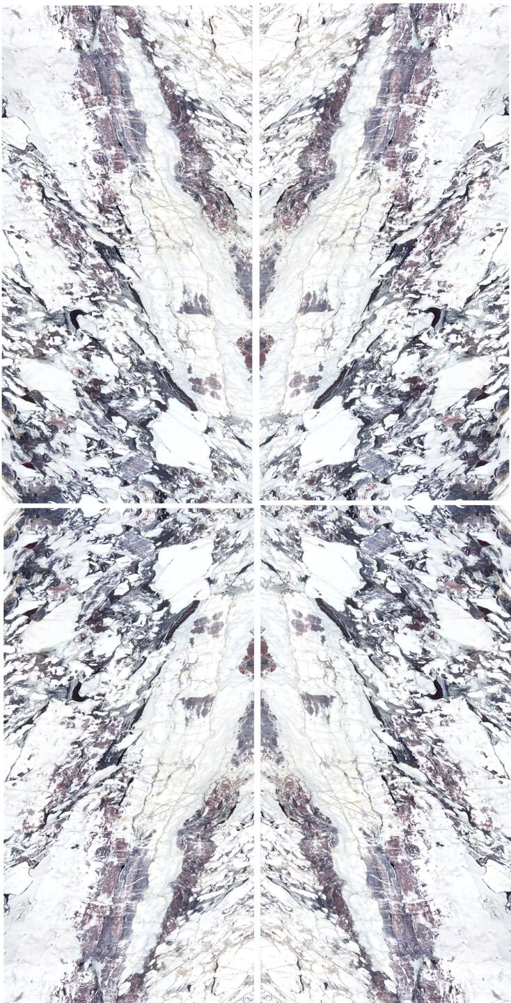 Großkeramikplatten 320 x 160 cm Franko Breccia Noble für Arbeitsplatte und Verkleidung