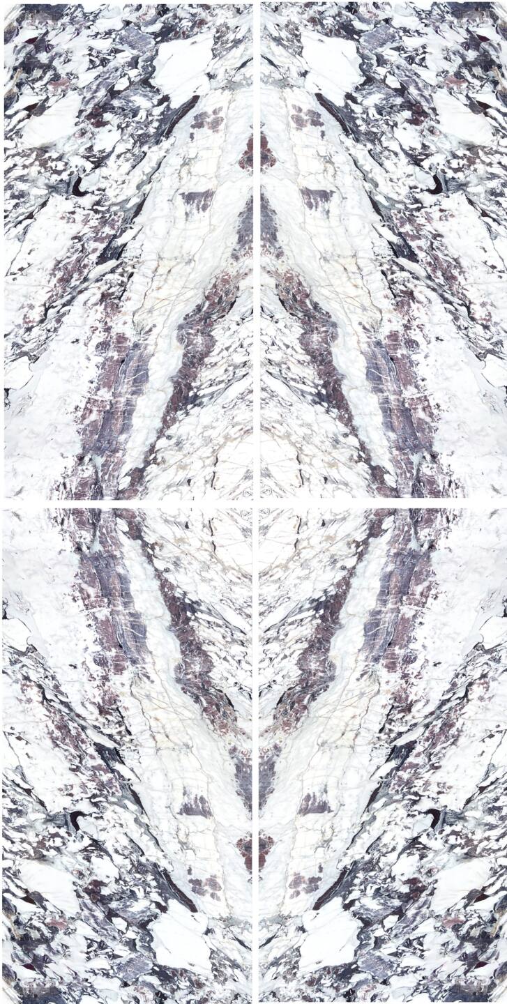 Großkeramikplatten 320 x 160 cm Franko Breccia Noble für Arbeitsplatte und Verkleidung