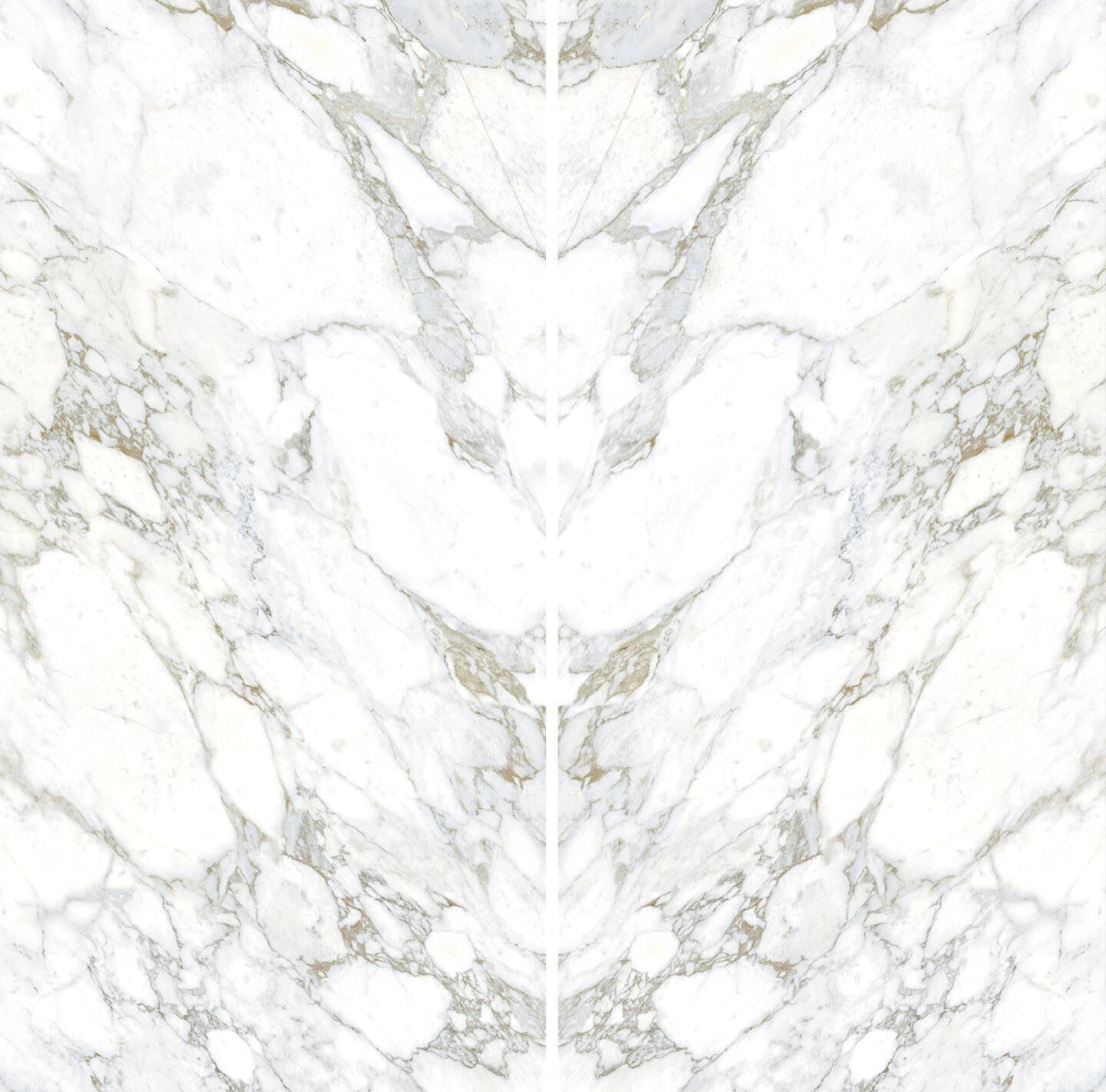 Großkeramikplatten 320 x 160 cm Franko Arabescato Golden für Arbeitsplatte und Verkleidung