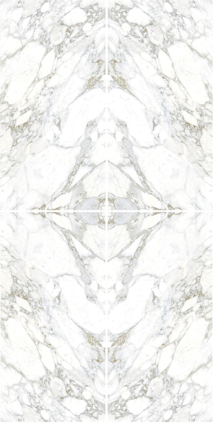 Großkeramikplatten 320 x 160 cm Franko Arabescato Golden für Arbeitsplatte und Verkleidung