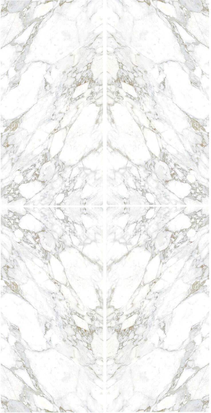 Großkeramikplatten 320 x 160 cm Franko Arabescato Golden für Arbeitsplatte und Verkleidung