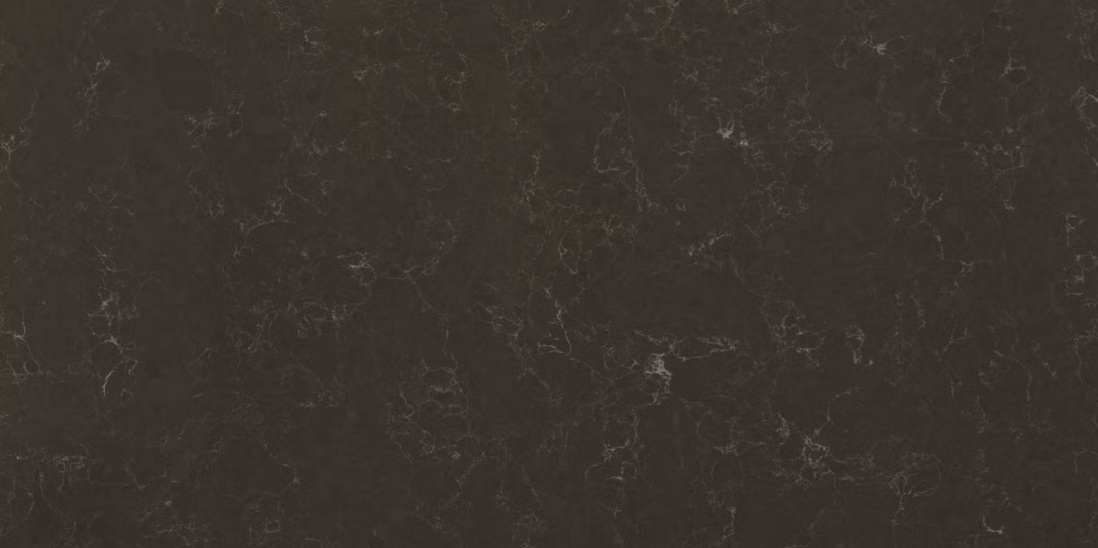 Silestone Calypso küchenarbeitsplatte aus Konglomerat nach Maß, Schwarz – Suede