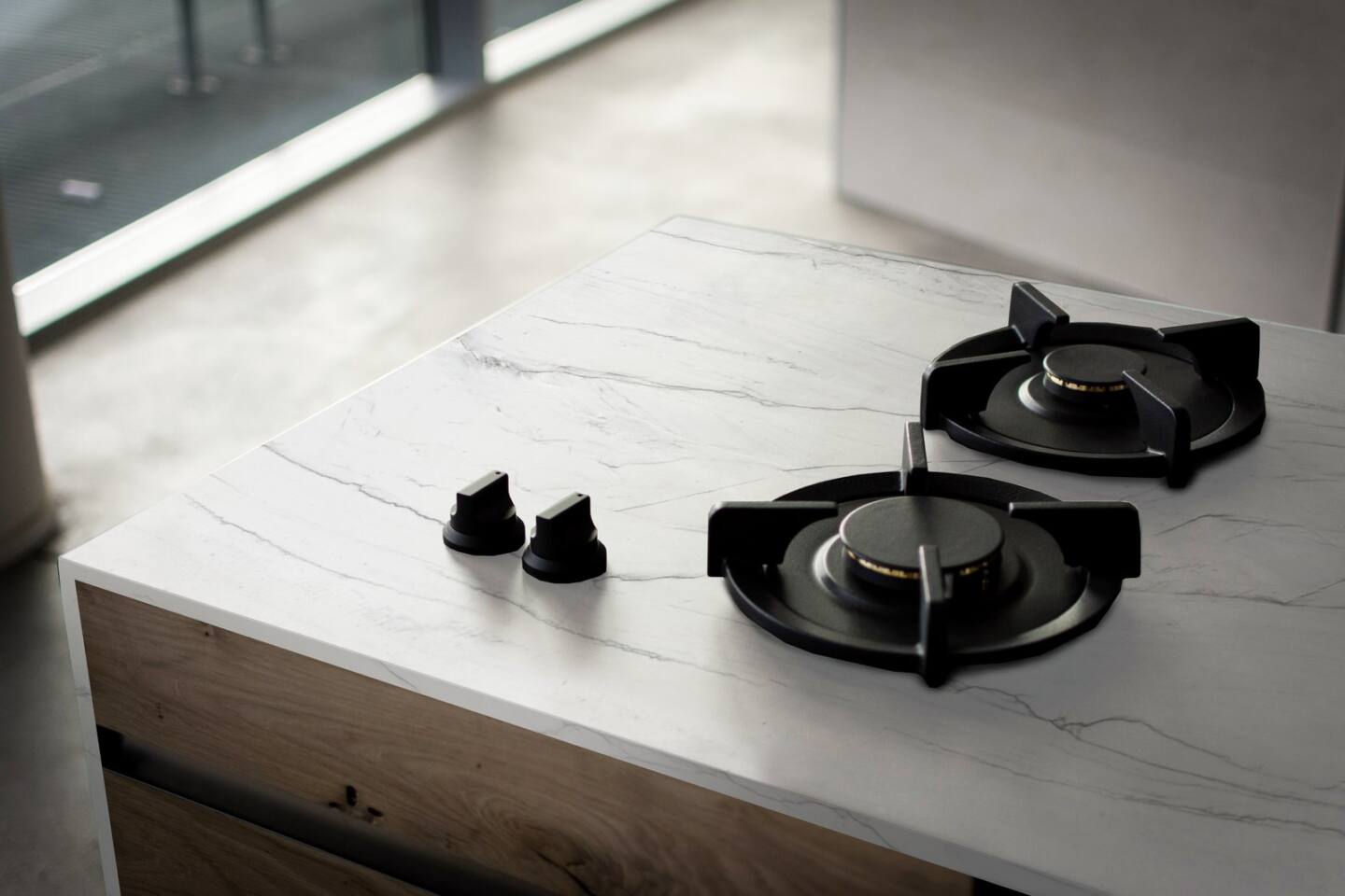 Großkeramikplatten 320×160 cm Franko Bianco Dolomite für Arbeitsplatte und Verkleidung