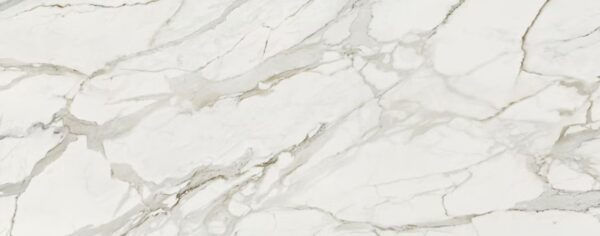 Badezimmerarbeitsplatte aus weißer Keramik Dekton Lucid - Poliert