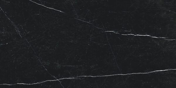 Badezimmerarbeitsplatte aus schwarzer Keramik Florim Marble Marquinia - Poliert
