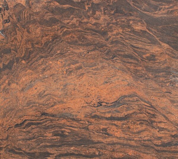 Badezimmerarbeitsplatte aus braunem Granit Multicolor India - Poliert