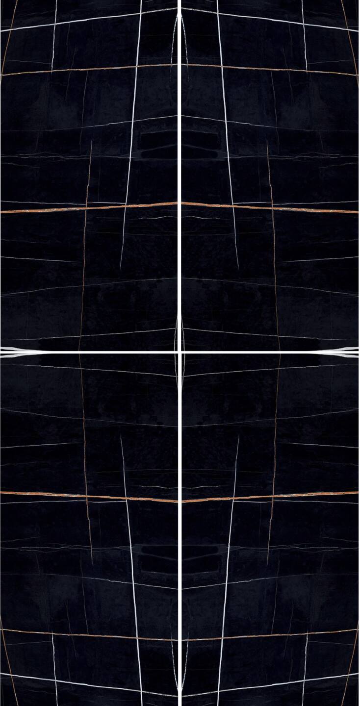 Velkoformátové keramické desky 320 x 160 cm Franko Sahara Noir pro pracovní desku a obklad