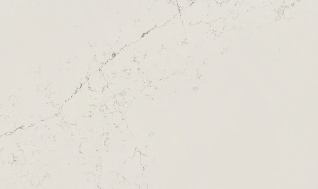 Silestone Siberian Frost küchenarbeitsplatte aus Konglomerat nach Maß, Weiß – Poliert