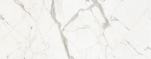 Badezimmerarbeitsplatte aus weißer Keramik Dekton Vigil  - Poliert