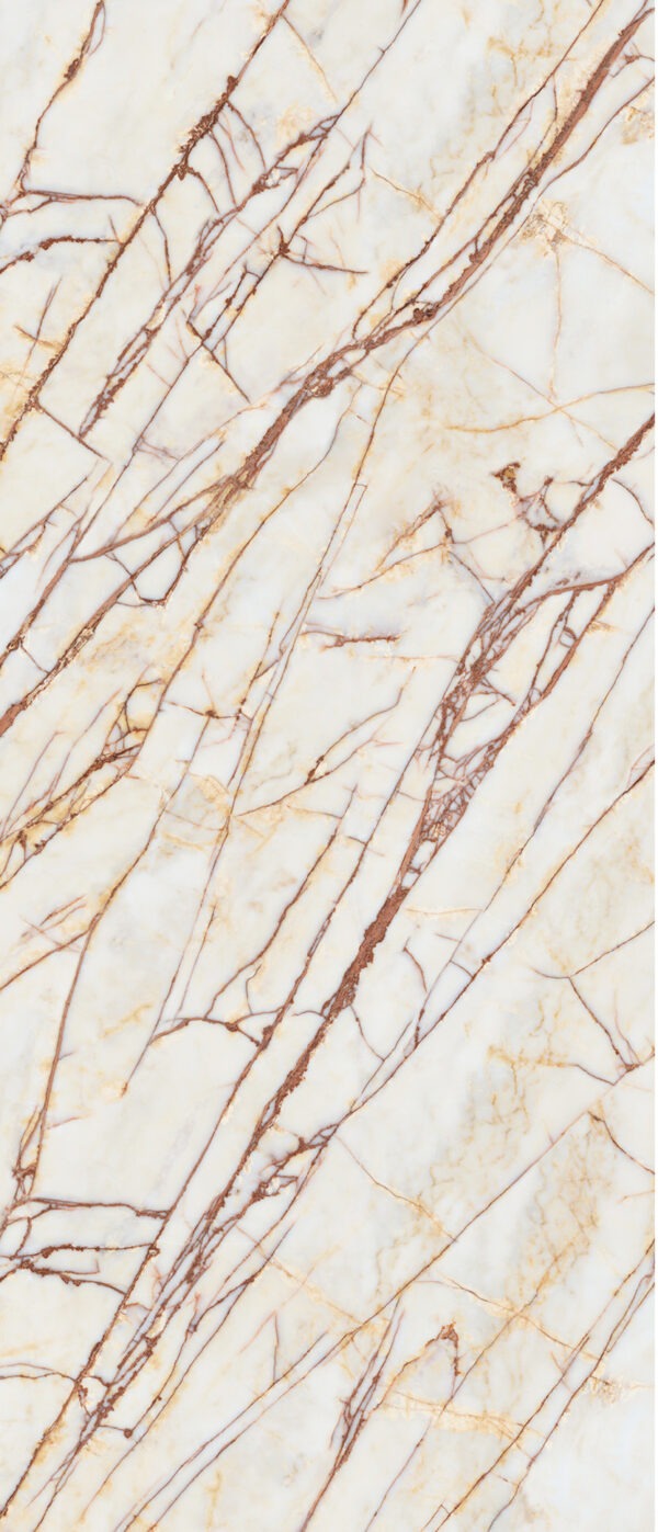 Velkoformátová dlaždice Ava Bianco Imperiale 120 × 280 cm, tloušťka 6 mm