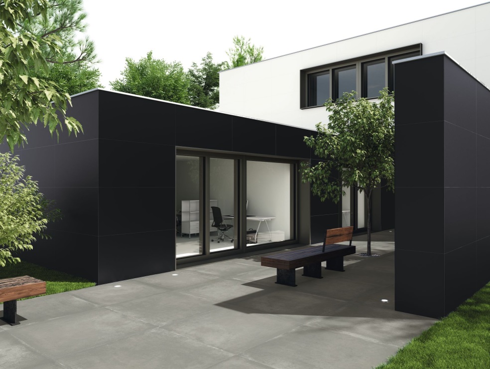 Velkoformátová dlaždice Baldocer Black 120 × 260 cm, tloušťka 6 mm