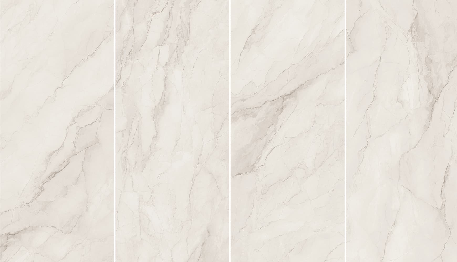 Velkoformátová dlaždice Ava Bolgheri White 120 × 280 cm, tloušťka 6 mm