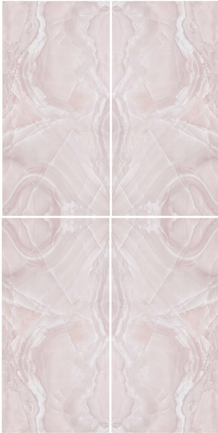 Velkoformátové keramické desky 320 x 160 cm Franko Crystal Rose pro pracovní desky a obklady