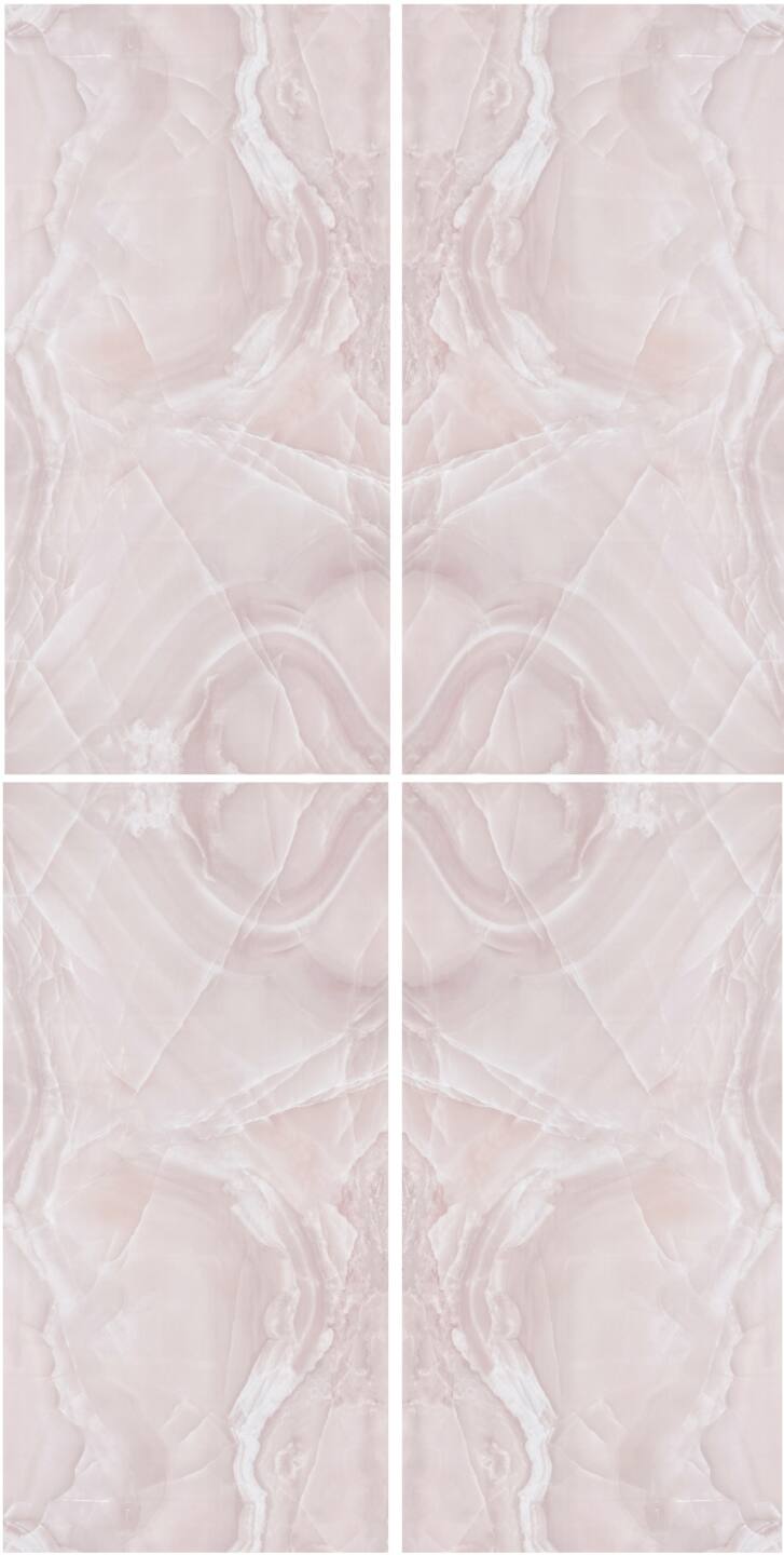 Velkoformátové keramické desky 320 x 160 cm Franko Crystal Rose pro pracovní desky a obklady