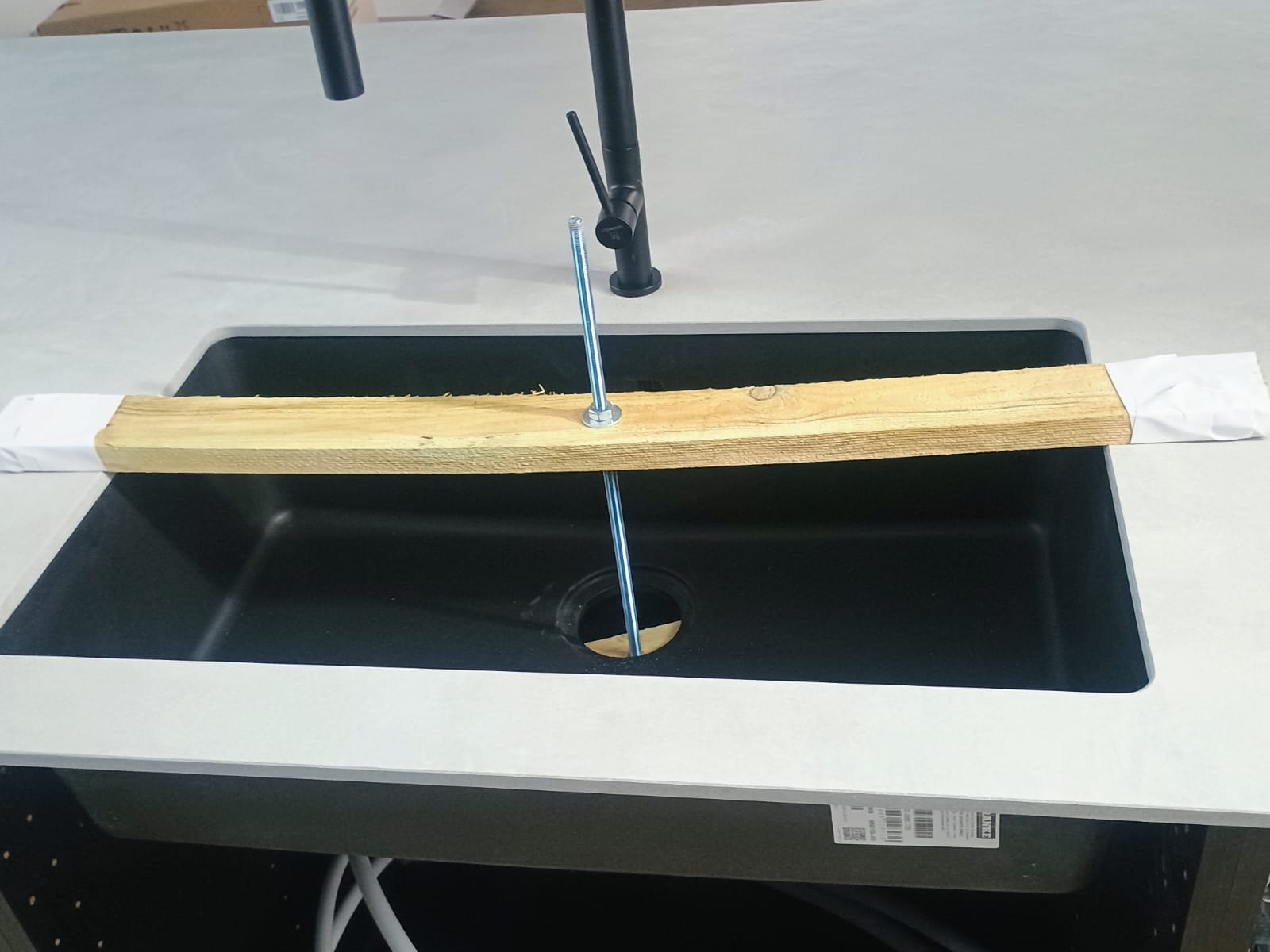 Velkoformátové keramické desky 330 x 184 cm Franko Cemento Lumberton pro pracovní desky a obklady