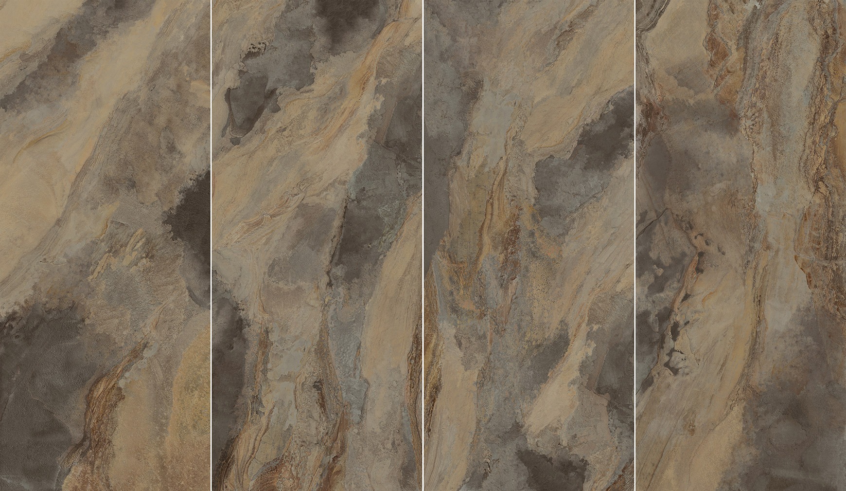 Velkoformátová dlaždice Ava Deep Stone Natural 120 × 280 cm, tloušťka 6 mm
