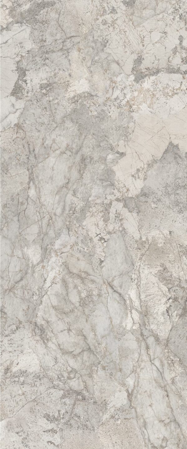 Velkoformátová dlaždice Ava Gemstone Grey 120 × 280 cm, tloušťka 6 mm