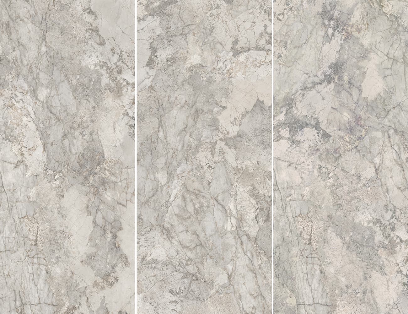 Velkoformátová dlaždice Ava Gemstone Grey 120 × 280 cm, tloušťka 6 mm